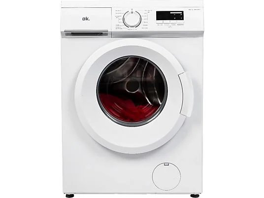 Lave-linge hublot - ok. OWM 6143 D, 6 kg, 1000 tr/min, 15 programmes, Blanc