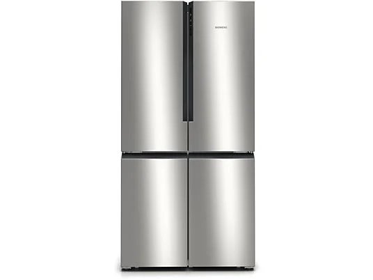 Réfrigérateur américain - Siemens KF96NVPEA, No Frost, 183 cm, 605 L, Bac HyperFresh, Super-réfrigération, Éclairage LED, Inox